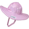UPF 50 Summer Splash Swim Hat, Sparkling Sunset Pink - Sun Hats - 1 - thumbnail