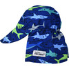 UPF 50 Original Flap Hat, Sharky - Sun Hats - 1 - thumbnail