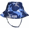 Bucket Hat 2 Pack, Happy Shark & White - Sun Hats - 2 - thumbnail