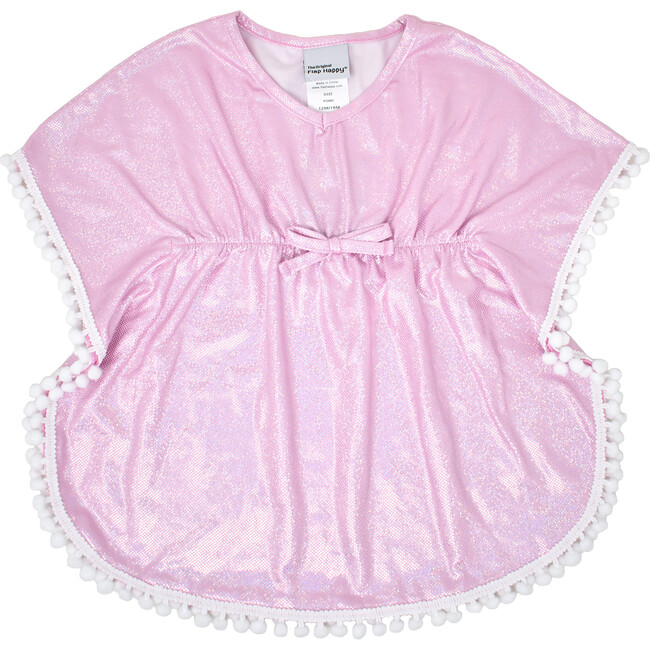 UPF 50 Kaia Beach Swim Cover-up, Sunset Sparkle Pink - Cover-Ups - 1