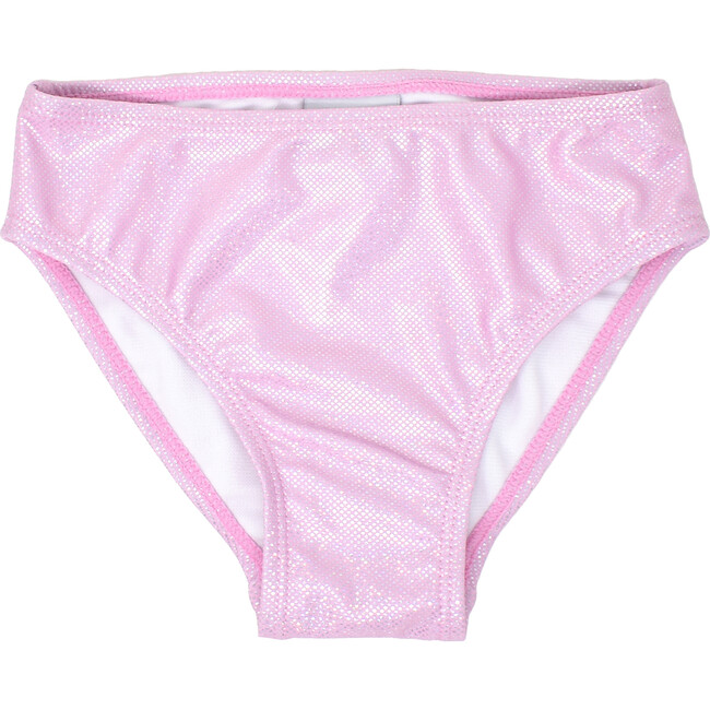 UPF 50 Girls Swim Bottom, Sparkling Sunset Pink