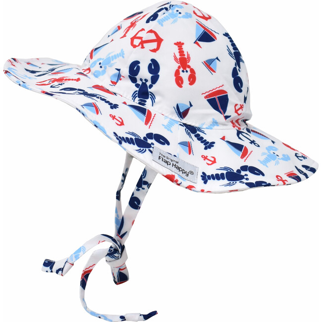 UPF 50+ Floppy Hat With Large Brim Shade, Sunday Sails