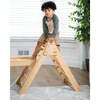Hazel - Pikler Triangle Ladder & Rocker Set, Natural - Activity Gyms - 3 - thumbnail