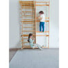 Neem Swedish Wall Ladder & Indoor Wooden Climber for Kids – Home Gym Playset, 94.5" H - Activity Gyms - 6 - thumbnail