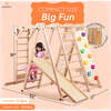 Chestnut - 8-in-1 Jungle Gym for Toddlers - Activity Gyms - 3 - thumbnail