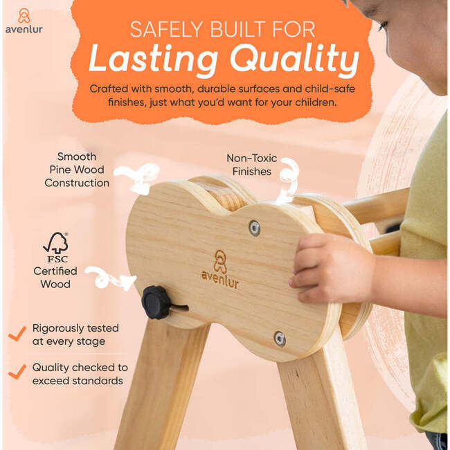 Chestnut - 8-in-1 Jungle Gym for Toddlers - Activity Gyms - 4