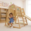 Avenlur Cherry 5-in-1 Wooden Indoor Climber – Montessori Play Gym for Toddlers & Kids - Activity Gyms - 5 - thumbnail
