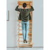 Betula Swedish Wall Ladder & Indoor Wooden Climber for Kids – Home Gym Playset, 94.5" H - Activity Gyms - 1 - thumbnail