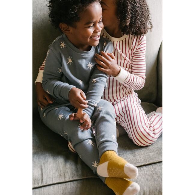 Ribbed Pajama, Starry Midnight - Pajamas - 3
