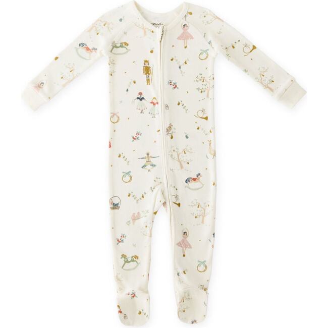 Ribbed Baby Sleeper, Partridge in a Pehr Tree