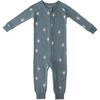 Ribbed Baby Footless Sleeper, Starry Midnight - Pajamas - 1 - thumbnail