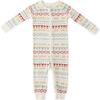Ribbed Baby Footless Sleeper, Fair Isle - Pajamas - 1 - thumbnail