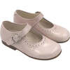 Natalie Mary Jane Shoes, Light Pink Patent Leather - Mary Janes - 3 - thumbnail