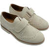Alexander Dress Shoes, Beige Suede - Dress Shoes - 3 - thumbnail