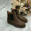 Marco Chelsea Boots, Olive Seude - Boots - 4 - thumbnail