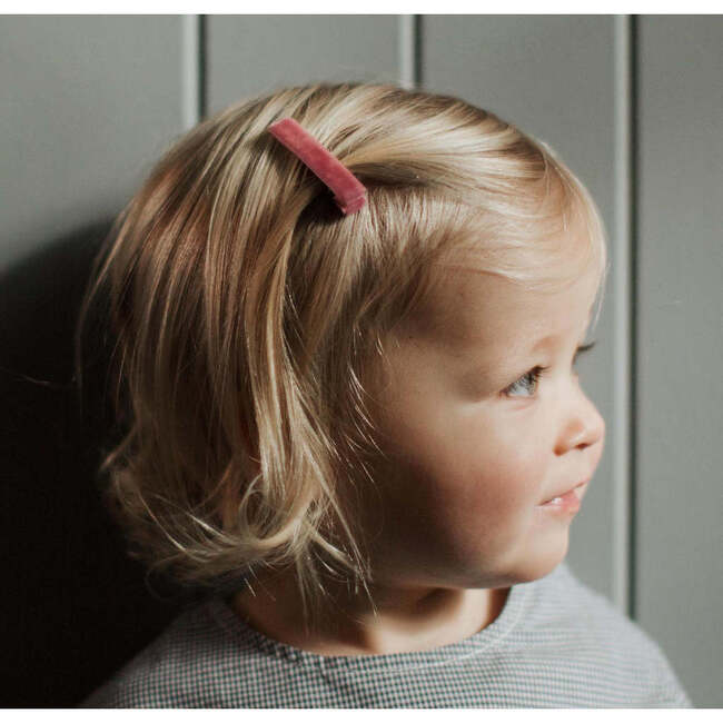 Velvet Bar Clips Bundle Set, Sweet Macarons