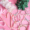 Pastel Pink Merry Christmas Gingerbread Charm DIY Bead Jar - Craft Kits - 3 - thumbnail