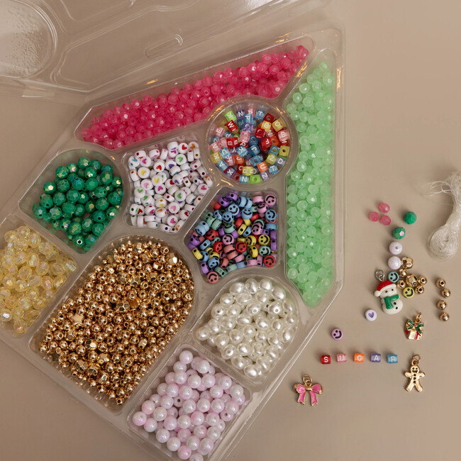 Gingerbread House DIY Letter Bead Kit
