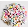 Bestie Bead Kit with Letter Beads Pastel Mix and Winged Heart Charm - Craft Kits - 2
