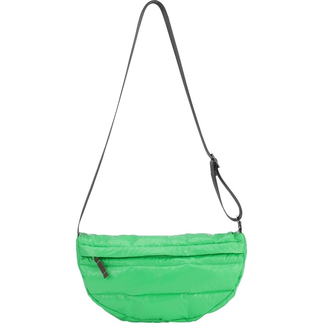 Small Adjustable Shoulder Strap Crossover Zipper Bag, Parrot