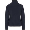 Women Doubleface Contrast Colour Fleece Zipper Jacket, Navy & Mocca - Fleece & Sherpa Jackets - 2