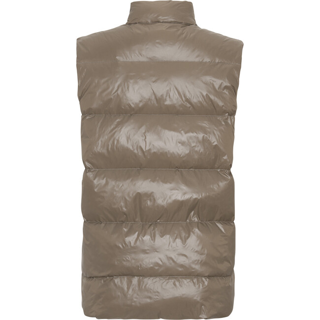 Men's Featherlight Sleeveless Button Down Vest, Caramel