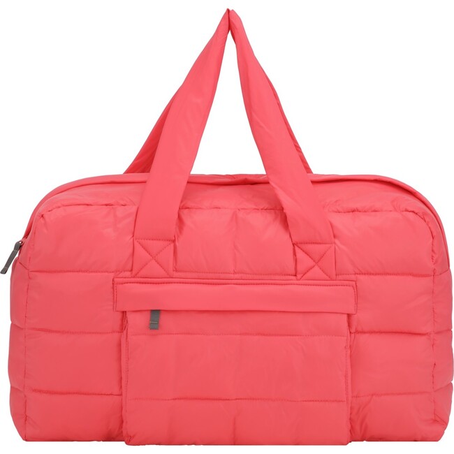 Light Zipper Padded Weekend Bag, Flamingo