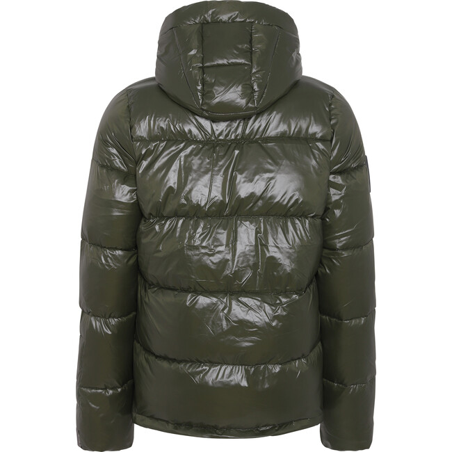 Men's Mountain Zipper Pocket Winter Ski Jacket, Pine