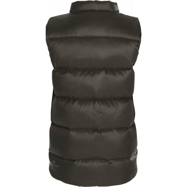 Children Featherlight Sleeveless Button Down Vest, Pine