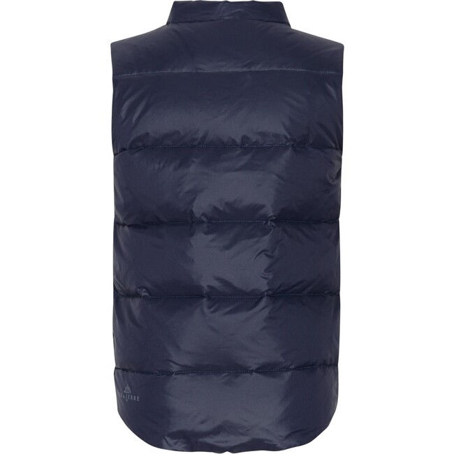 Children Featherlight Sleeveless Button Down Vest, Navy