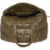Light Zipper Padded Weekend Bag, Dark Olive - Bags - 2
