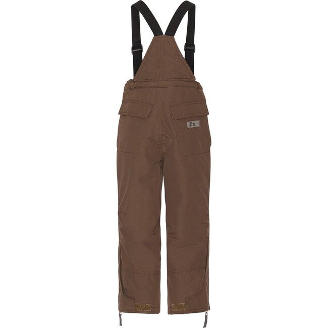 Detachable Suspender Zipper Adjustable Waist Ski Pants, Kangaroo