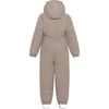 Detachable Hood Elastic Back & Cuff Zipper Wintersuit, Caramel - Snowsuits - 2 - thumbnail