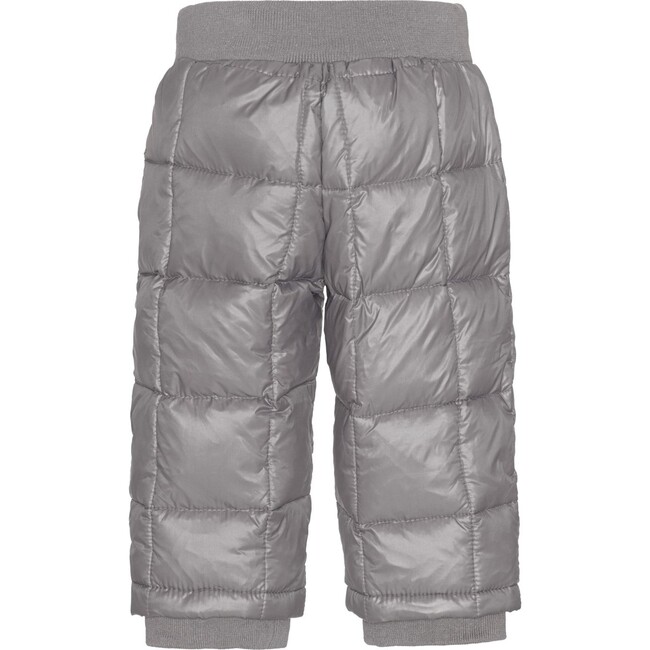 Baby Featherlight Elastic Waist Down Pants, Grey
