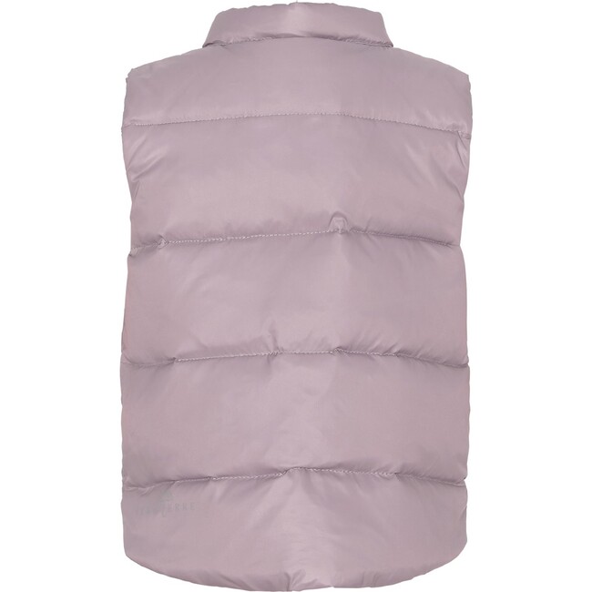 Baby Featherlight Sleeveless Button Down Vest, Heather
