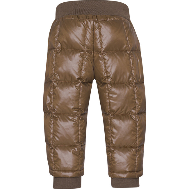 Baby Featherlight Elastic Waist Down Pants, Kangaroo