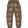 Baby Featherlight Elastic Waist Down Pants, Kangaroo - Snow Pants - 2 - thumbnail