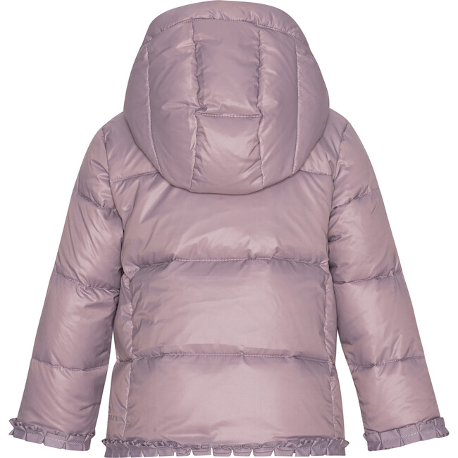 Baby Featherlight Detachable Hood Winter Jacket, Heather