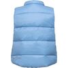 Baby Featherlight Sleeveless Button Down Vest, Azure - Vests - 2