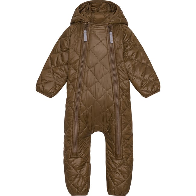 Baby Thermolite Hood 2-Zipper Overall, Kangaroo - Overalls - 1