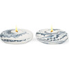 Platz Swirl Tealight, Midnight - Menorahs & Candles - 1 - thumbnail