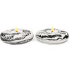 Platz Swirl Tealight, Ebony - Menorahs & Candles - 1 - thumbnail