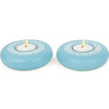 Platz Candy Tealight, Aquamarine Motif - Menorahs & Candles - 1 - thumbnail