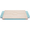 Meshuggeneh Challah Board, Blue - Tabletop - 1 - thumbnail