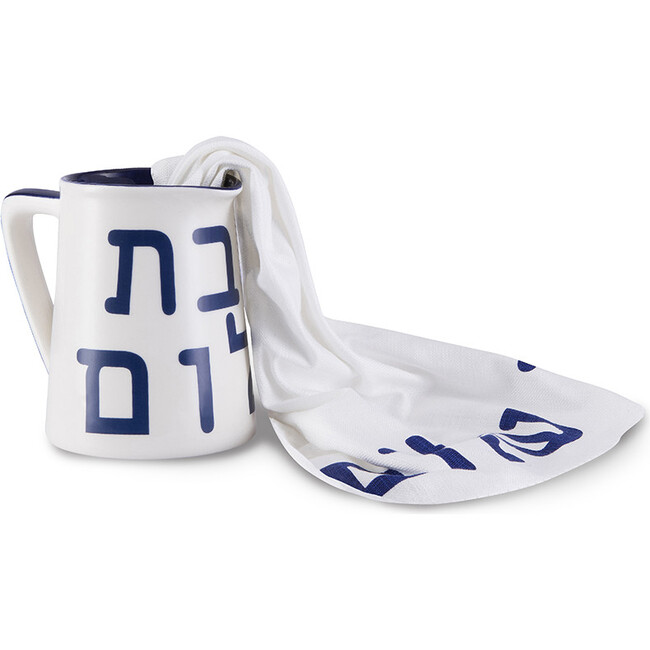 Mensch Jug & Cloth Set - Tabletop - 1