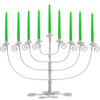 Licht Wire Twirly Menorah, Snow - Menorahs & Candles - 1 - thumbnail