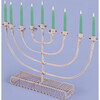 Licht Wire Round Arm Menorah, Blush - Menorahs & Candles - 2 - thumbnail