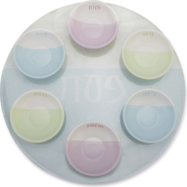 Nu Seder Plate & Six Bowls - Tabletop - 1