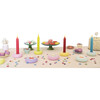 Platz Candy Candlestick, Magen David Aquamarine - Menorahs & Candles - 2 - thumbnail