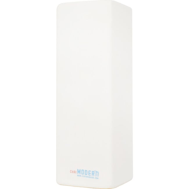 Licht Ceramic Blox Menorah, Snow - Menorahs & Candles - 3